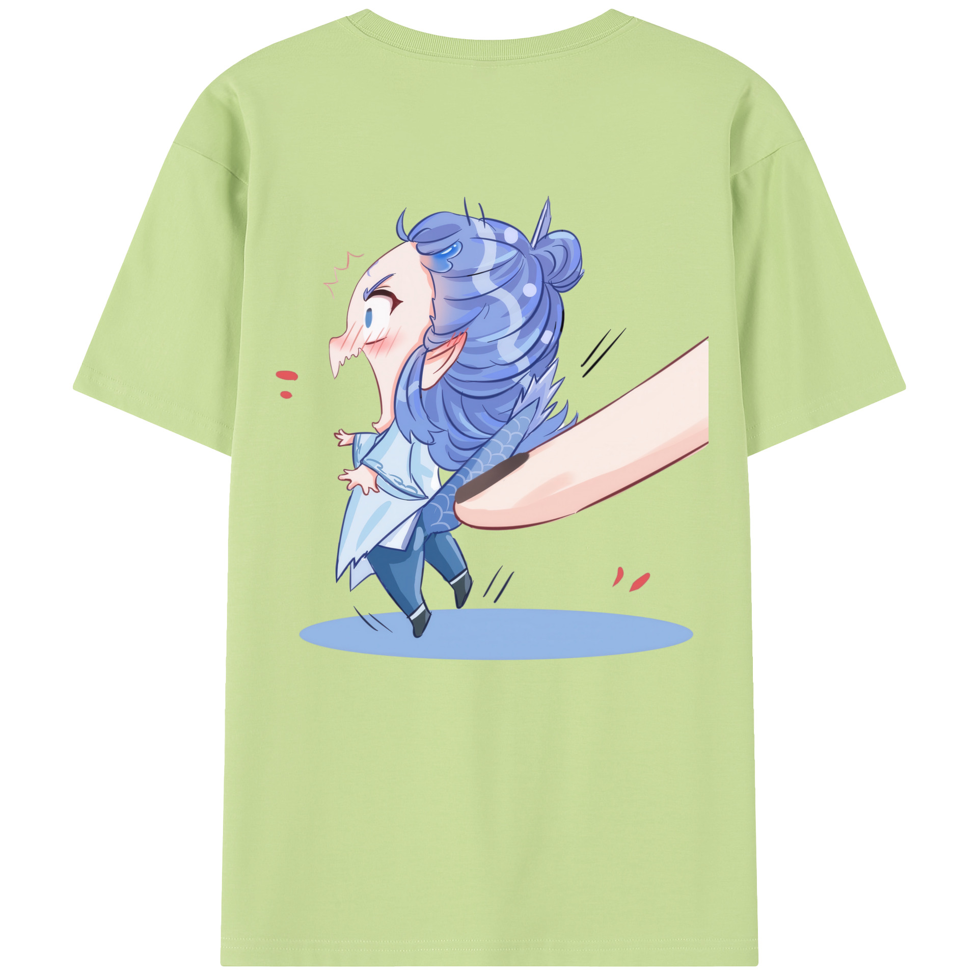 Ne Zha 2 ナタ 魔童の大暴れ 綿100％半袖Tシャツ（背面プリント）